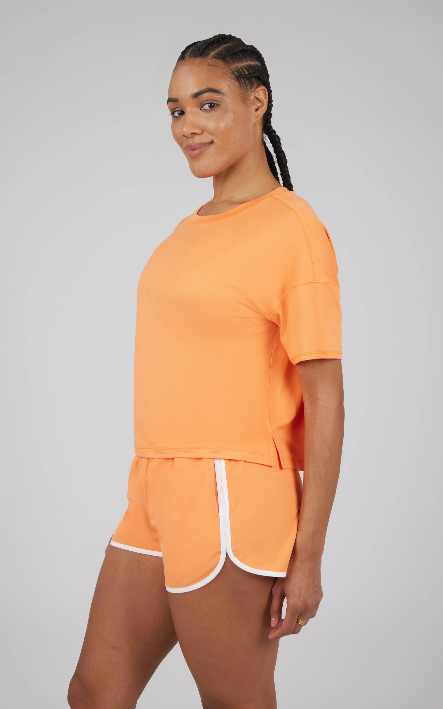 Women's Super Soft Tee and Running Short Set