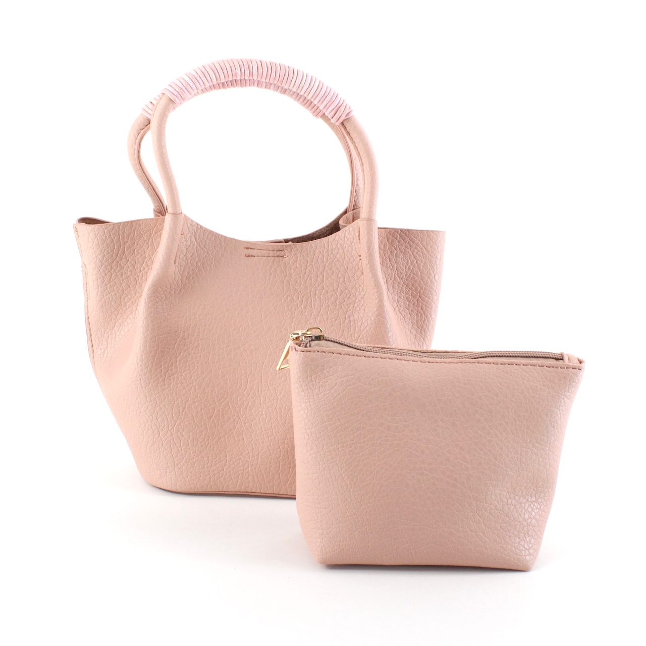 Pretty Persuasions - P22174 Small Tote Crossbody Bag w/Cosmetic Pouch