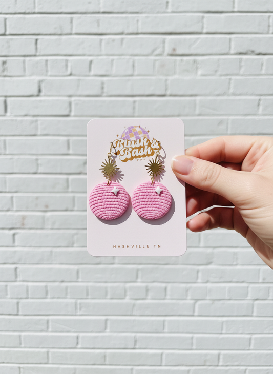 The Shimmer Shack Glitter Disco Ball Earring