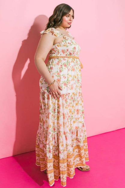 Woven maxi dress-LD1448-PP.