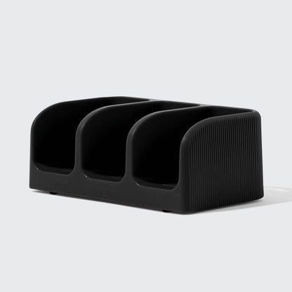 KITSCH - Self-Draining Soap Dish - Black