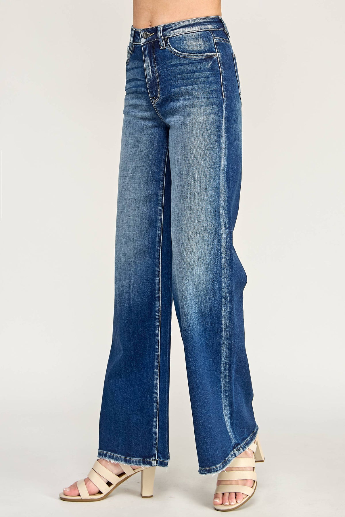 Petra153 - P7028W-DM SUPER SOFT TOUCH HIGH RISE COMFORT WIDE LEG