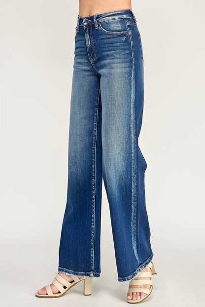 Petra153 - P7028W-DM SUPER SOFT TOUCH HIGH RISE COMFORT WIDE LEG