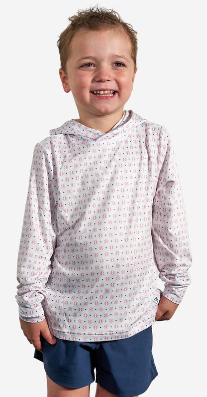 youth performance hoodie baseball