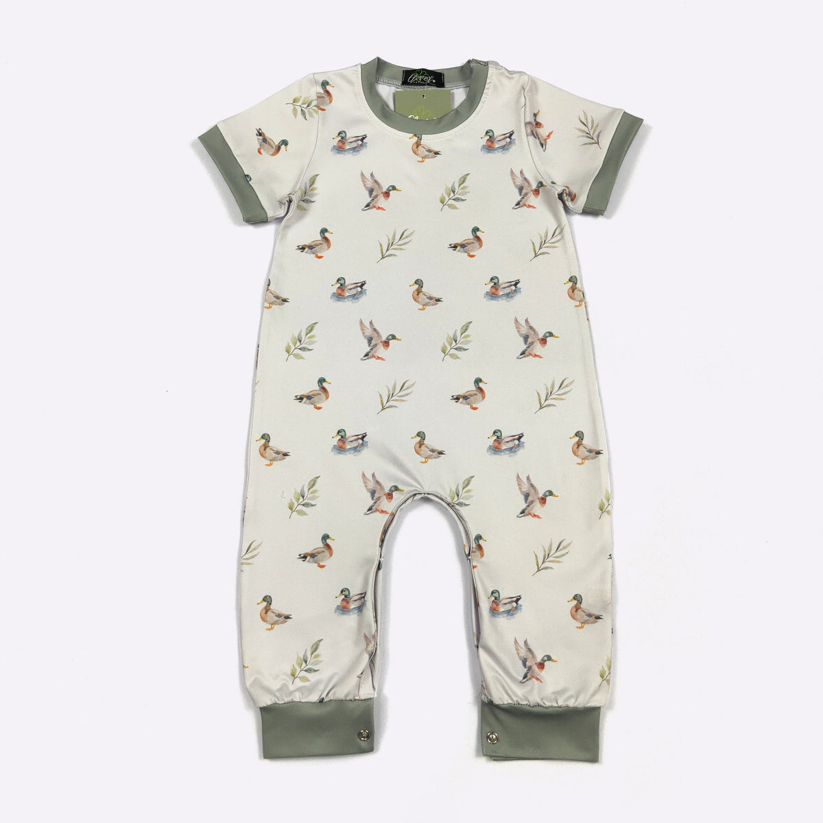 Drake Duck Boy Romper