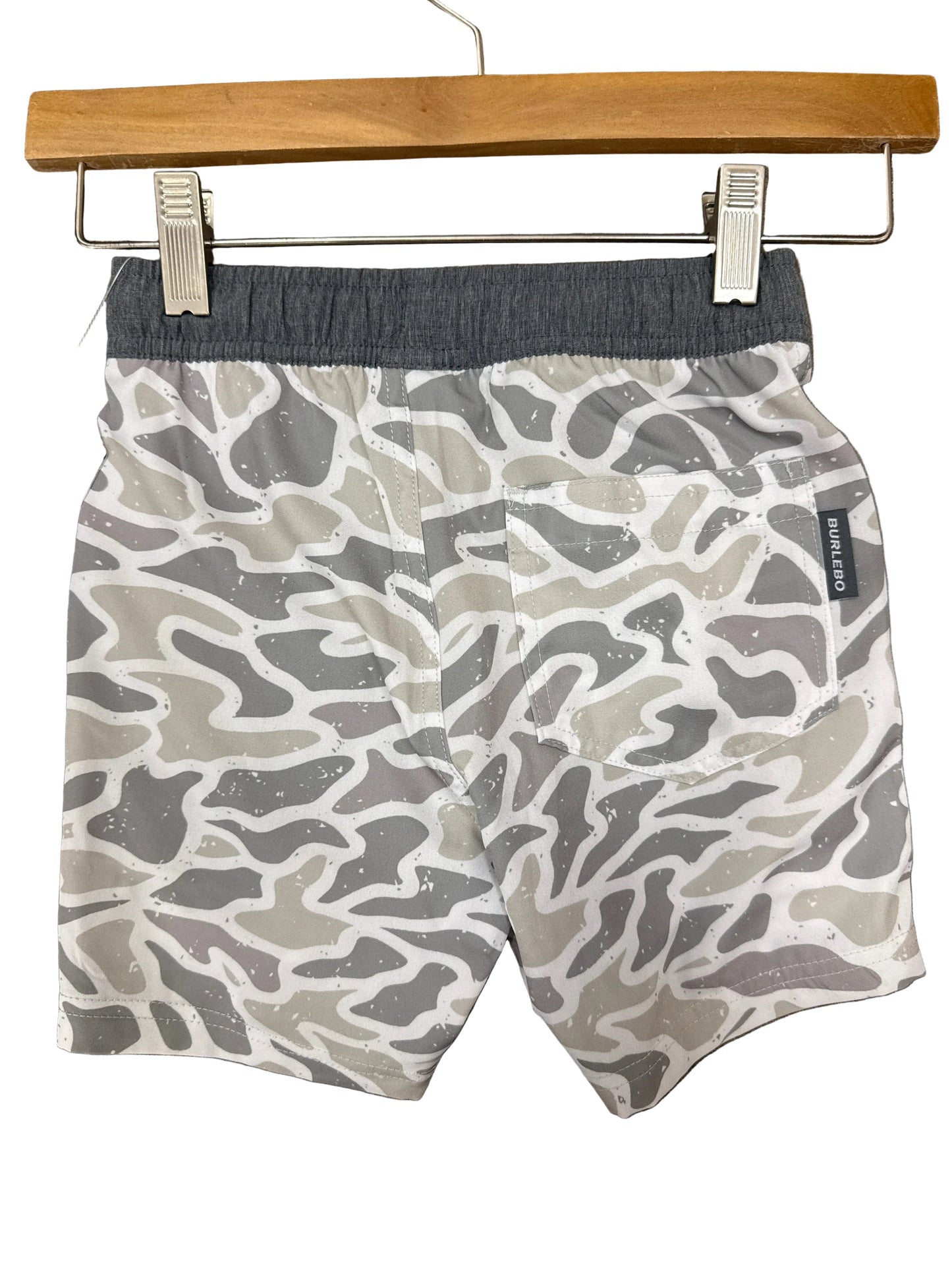 Burlebo Youth Athletic Short - White Camo