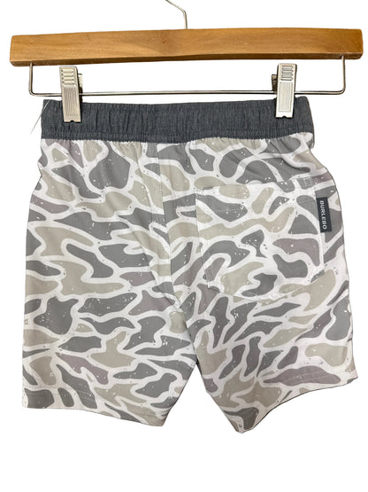 Burlebo Youth Athletic Short - White Camo