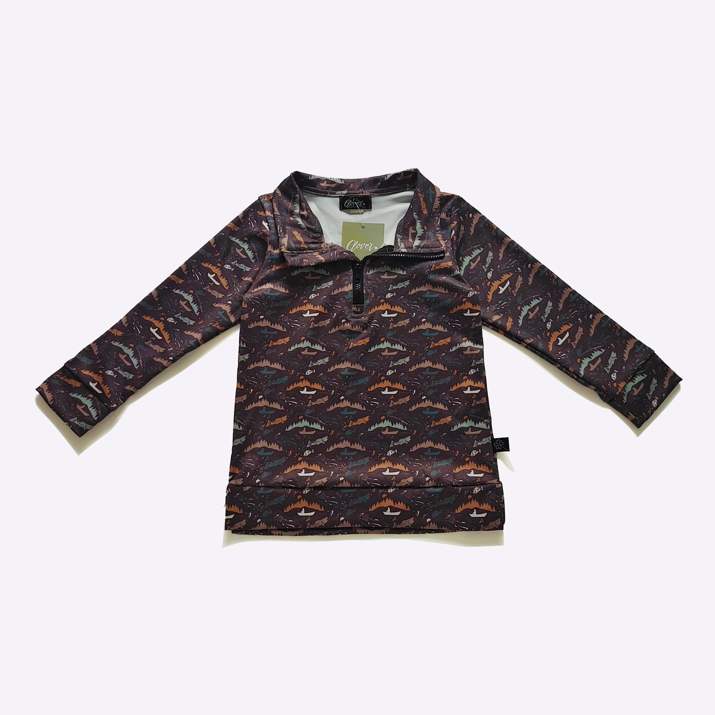 Mountain Lake Boy Quarter Zip