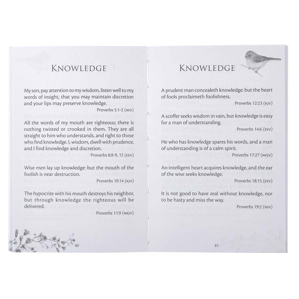 Christian Art Gifts - Gift Book Proverbs for Your Daily Path Softcover