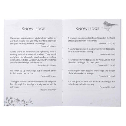 Christian Art Gifts - Gift Book Proverbs for Your Daily Path Softcover