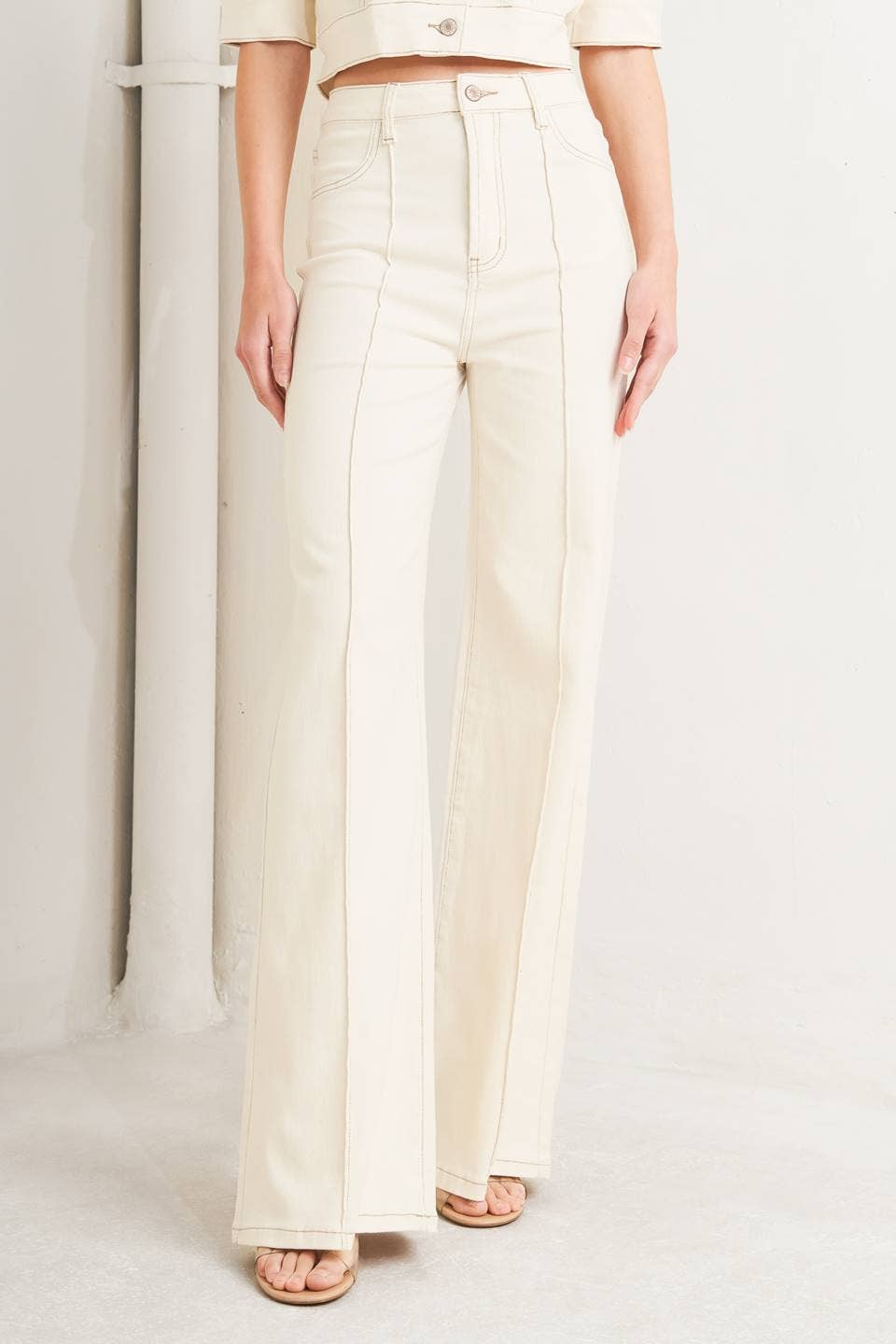 FLYING TOMATO - A twill pant - FP1795T-E