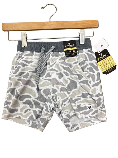 Burlebo Youth Athletic Short - White Camo