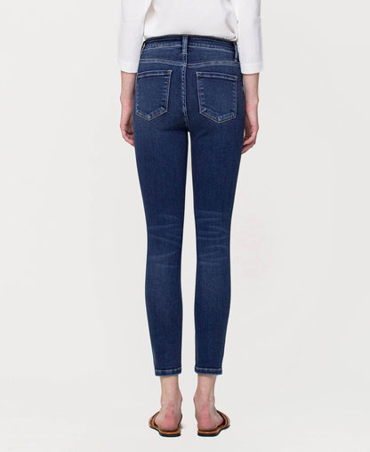 FLYING MONKEY - HIGH RISE SUPER SOFT CROP SKINNY JEANS