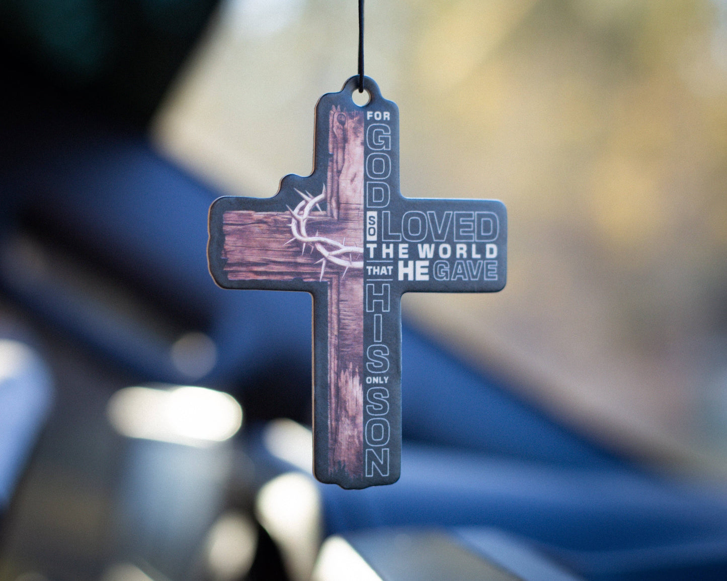Scent South - Wooden Cross - air freshener