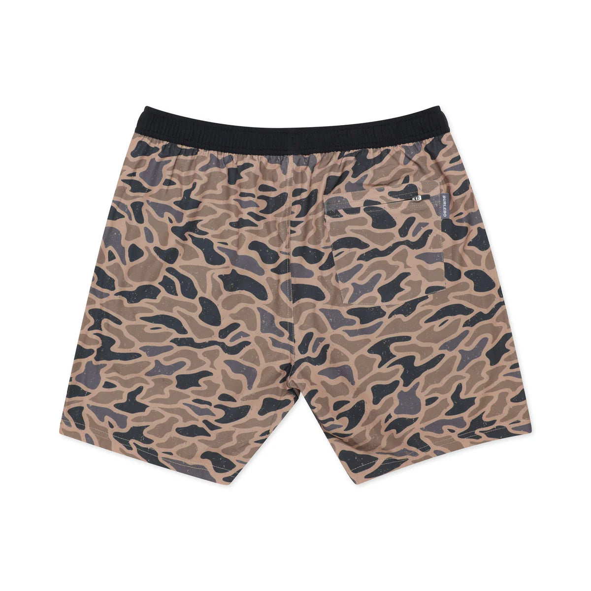Burlebo Gauge Camo Athletic Shorts