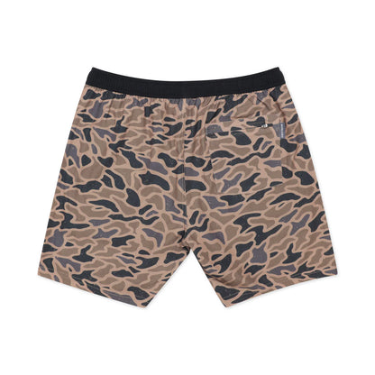 Burlebo Gauge Camo Athletic Shorts