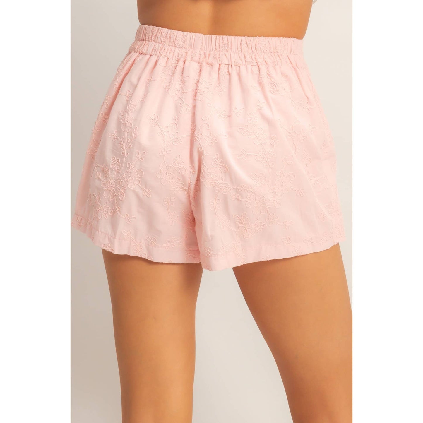 HYFVE - Floral Embroidered Wrap Skort