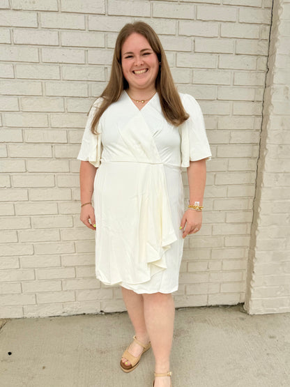 The Shimmer Shack PLUS Wrap Dress