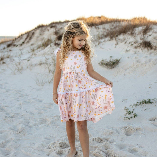 Wren & James - Floral Double Tiered Dress
