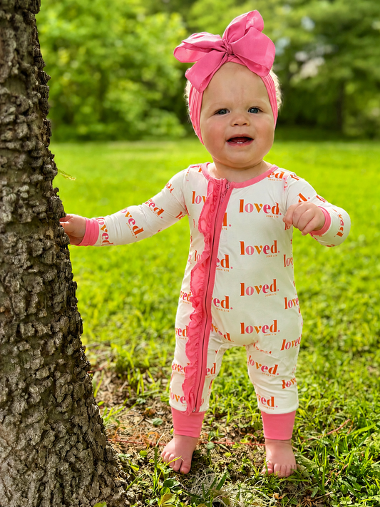 Loved John 3:16 Onesie Boy & Girl