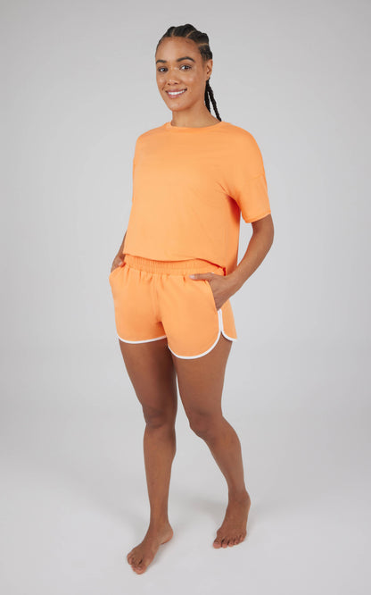 Women's Super Soft Tee and Running Short Set