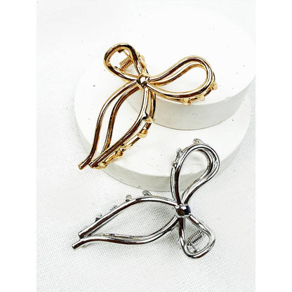 Metal Bow Hair Claw