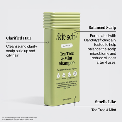 KITSCH - Clarifying Tea Tree & Mint Shampoo & Conditioner