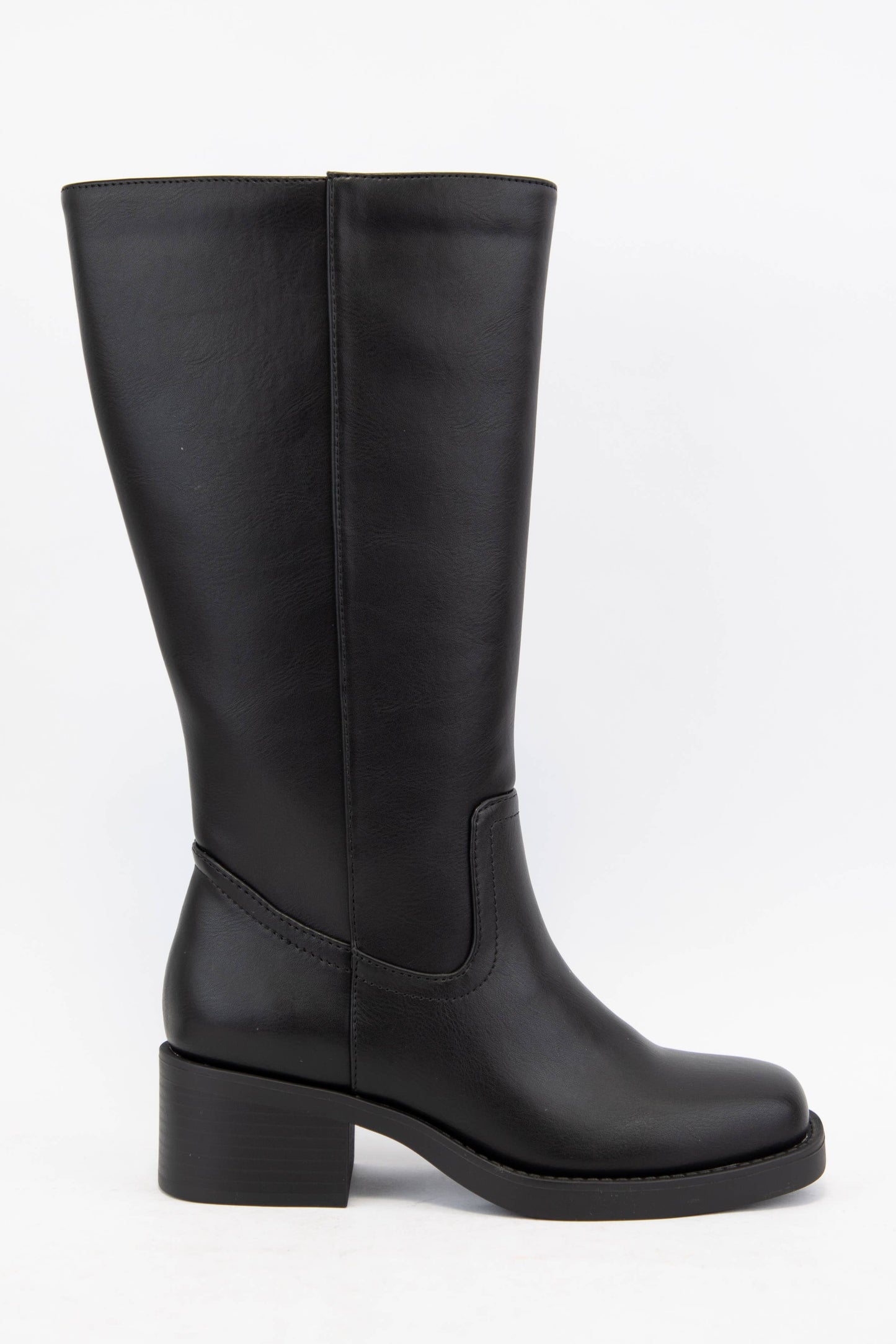 CCOCCI - BELVIN MINIMAL DESIGN PULL-ON STYLE RIDING BOOTS