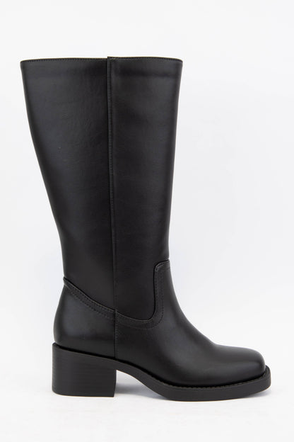 CCOCCI - BELVIN MINIMAL DESIGN PULL-ON STYLE RIDING BOOTS