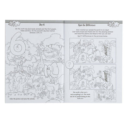 Kid Book Bible Story Activity Fun Softcover