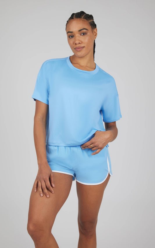 Women's Super Soft Tee and Running Short Set