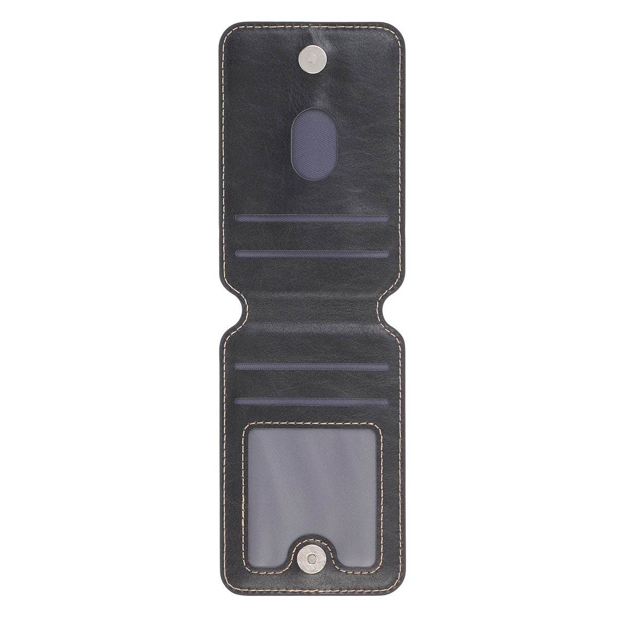 Christian Art Gifts - Phone Wallet Magnetic Black Cross