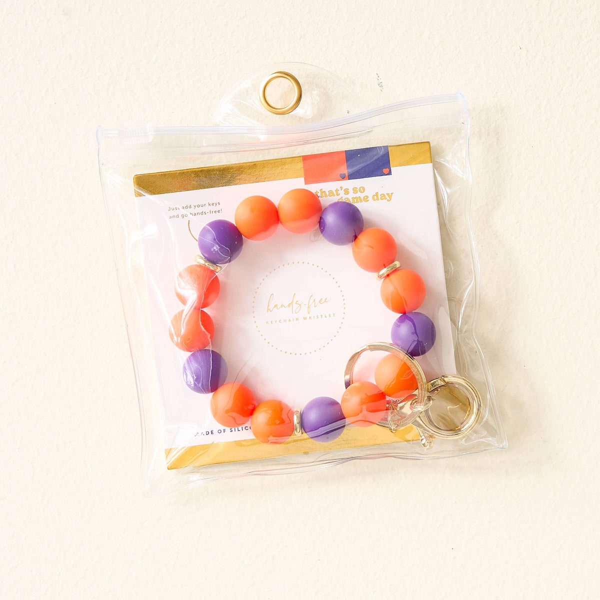 The Darling Effect - Game Day Hands-Free Keychain Wristlet - 8 Colors Available!