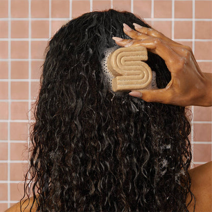 KITSCH - Coconut Oil Shampoo & Conditioner Bar Combo for Dry Damaged Hair