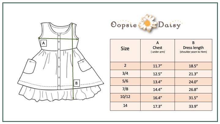 Kids Blue & White Gingham Check Pocket Ruffle Spring Dress