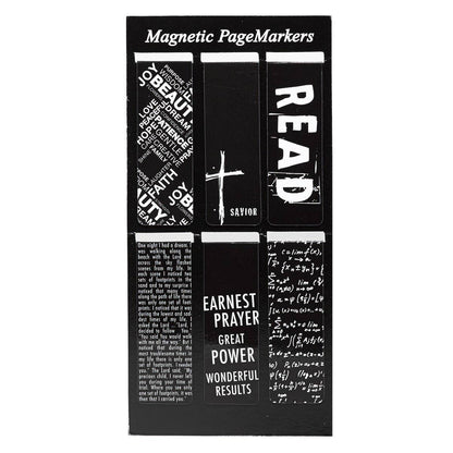 Christian Art Gifts - Magnetic Bookmark Set Cross