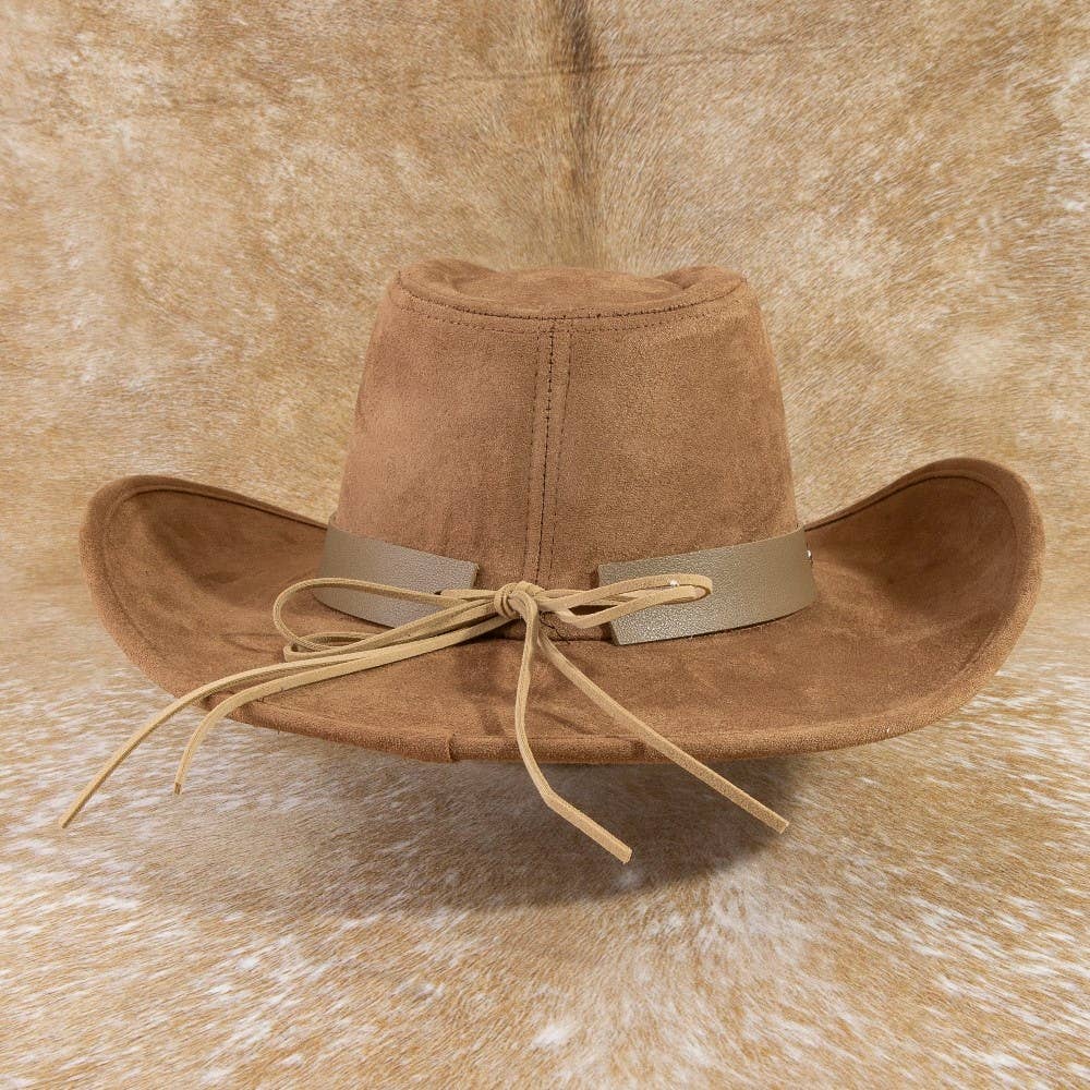 Anarchy Street - Silver Studded Concho Band Cowboy Hat
