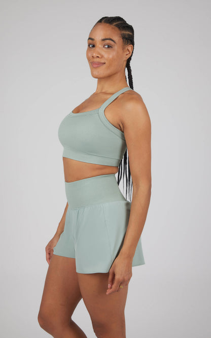 Women's Green Sporty Set