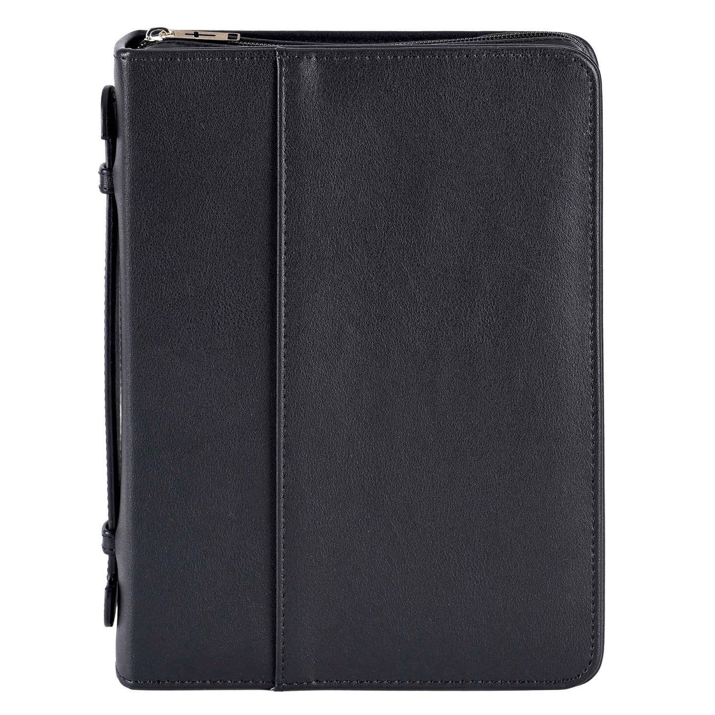 White Dove BIBLE COVER CLASSIC FAUX LEATHER-BLACK-XXL