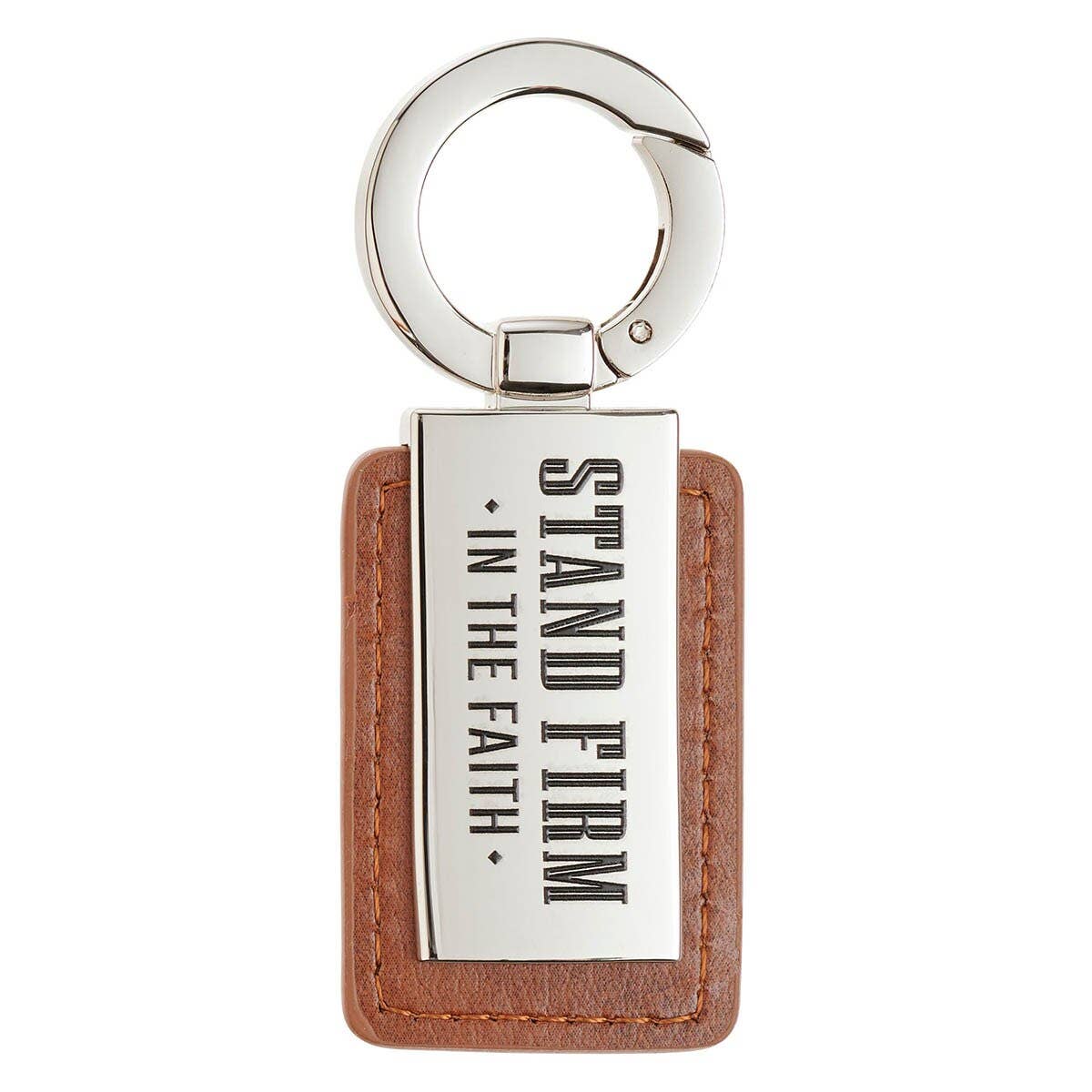 Christian Art Gifts - Keychain Stand Firm In The Faith 1 Cor. 16:13