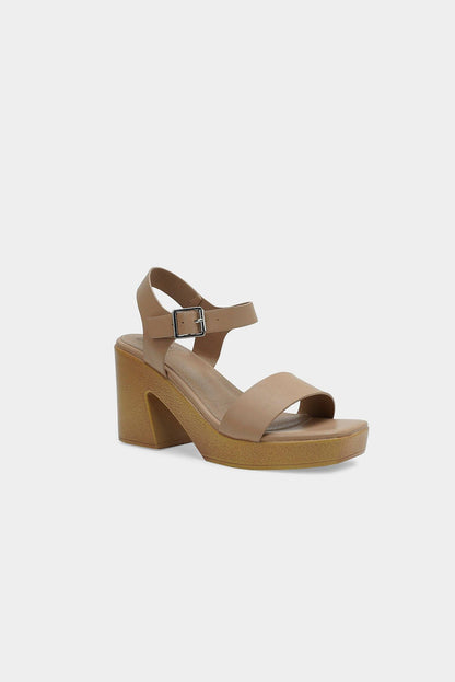 BEAST FASHION Platform Block Heel Sandals