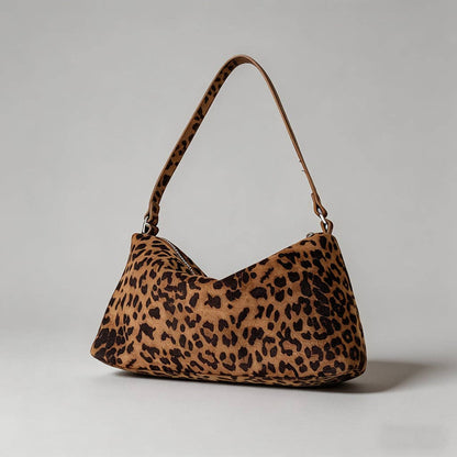 DAYLA - Vintage Faux Suede Shoulder Bag
