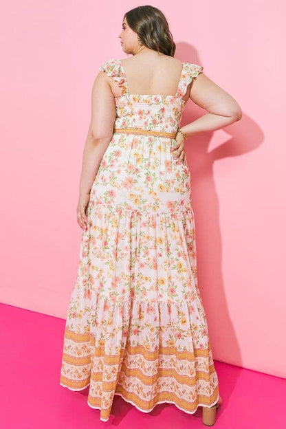 Woven maxi dress-LD1448-PP.