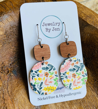 Gentle Summer Floral Earrings