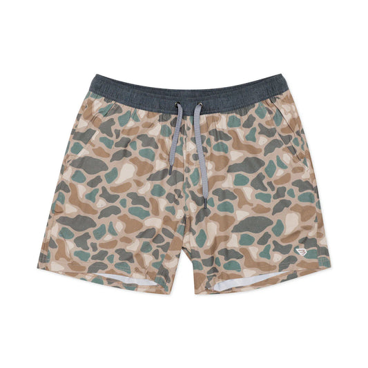 Burlebo Pintail Camo Athletic Shorts