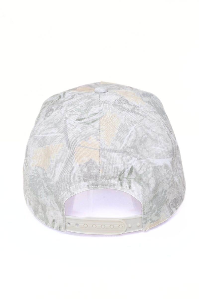David And Young - Woods print camo 5 Panel Trucker Hat