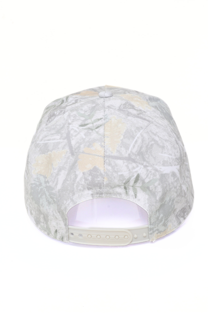 David And Young - Woods print camo 5 Panel Trucker Hat