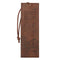Christian Art Gifts - Bookmark Faux Leather Brown Soar On Wings Isa. 40:31