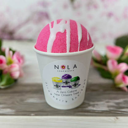 Essentially NOLA Soap Works - Chill Out with a Snowball Bath Bomb