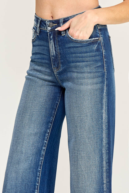 Petra153 - P7028W-DM SUPER SOFT TOUCH HIGH RISE COMFORT WIDE LEG